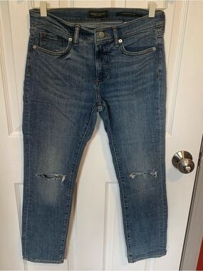 Banana Republic Blue Slim Straight Denim Jeans